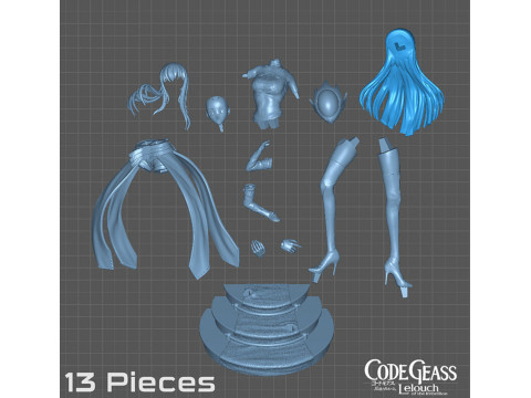 CC - Code Geass 3D Print Model