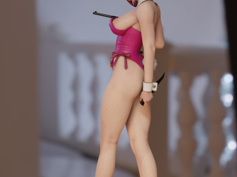 Kallen Bunny Modèles 3D en vedette
