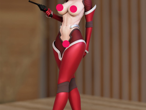Kallen - Code Geass 3D प्रिंट मॉडल