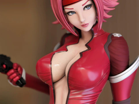 कल्लन - कोड गीअस 3D प्रिंट मॉडल