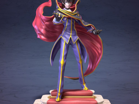 Lelouch - Code Geass Modelo de Impressão 3D