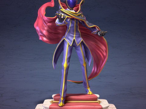 Lelouch - Code Geass 3D Print Model