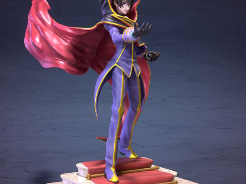 Lelouch - Code Geass 3D Print Model