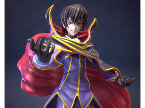 Lelouch - Code Geass 3D Print Model