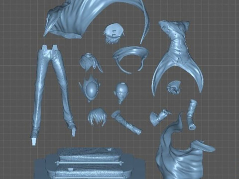 Lelouch - Code Geass 3D Print Model
