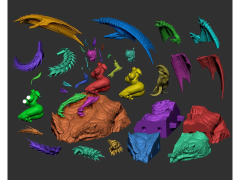 Rathalos Girl Model Cetak 3D