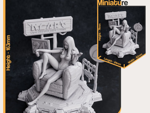 Rebecca Cyberpunk Edgerunners 3D Print Model