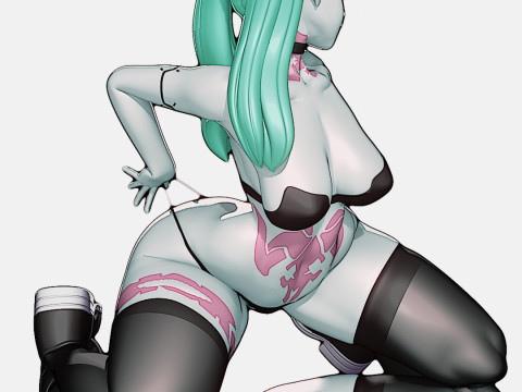 Sexy Rebecca Modèles 3D en vedette