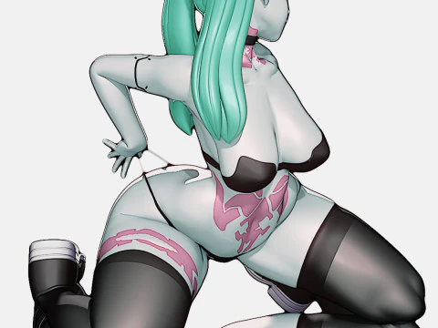 Sexy Rebecca 3D Print Model