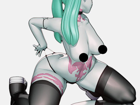 Sexy Rebecca 3D Print Model