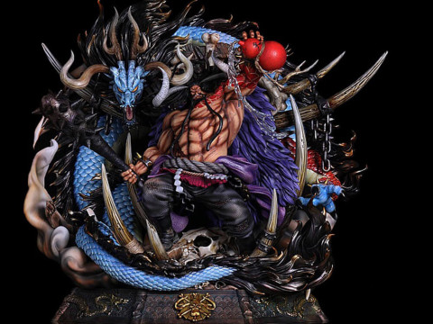 Kaido Emperor and Dragon Model do druku 3D