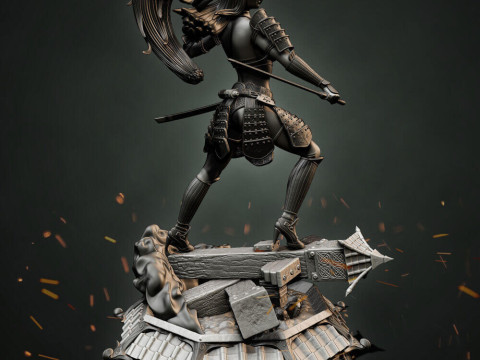 Stormtrooper Samurai 3D 打印模型