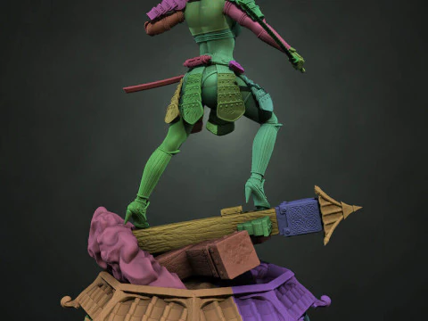 Stormtrooper Samurai 3D Print Model