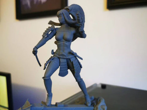 Stormtrooper Samurai 3D Print Model