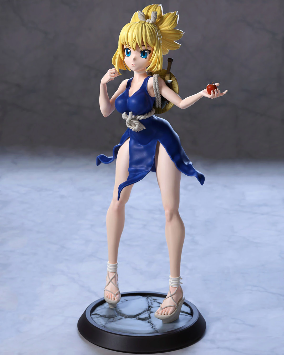 Kohaku - Dr Stone 3D Print Model .c4d .max .obj .3ds .fbx .stl .blend 