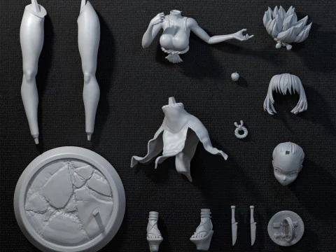 Kohaku - Dr Stone 3D Print Model