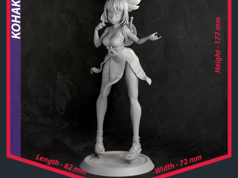 Kohaku - Dr Stone 3D Принт Модель