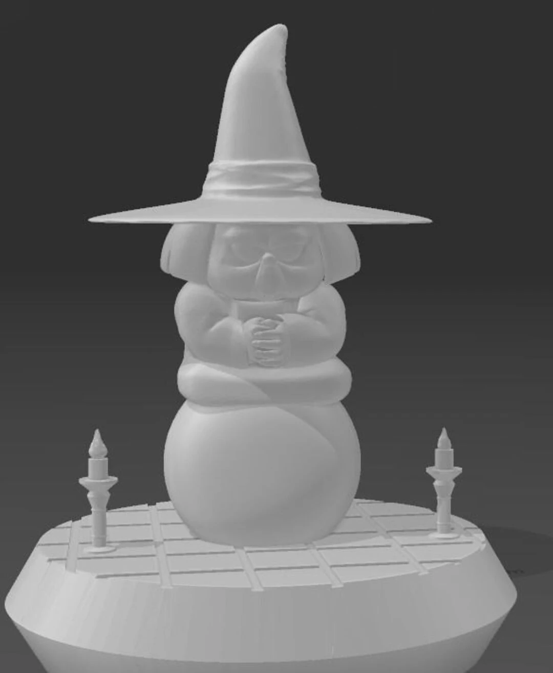 Baba - Dragon Ball Z 3D Print Model .c4d .max .obj .3ds .fbx .stl .blend 