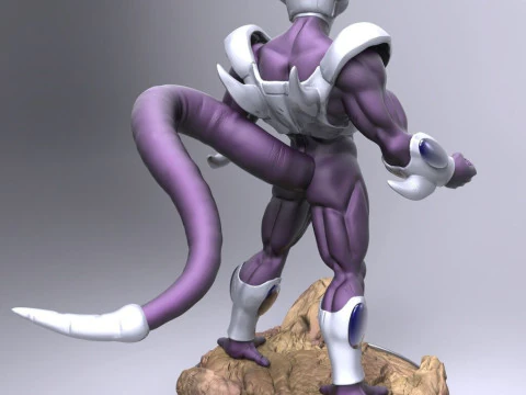 Cooler Dragon Ball Z 3D Print Model