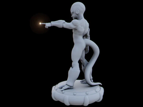 Frieza Final Form 3D Print Model