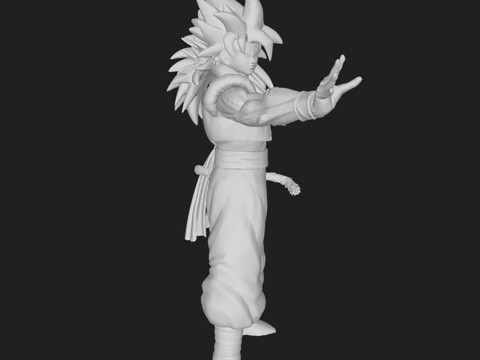 Gogeta Figure 3D 打印模型