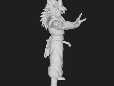 Gogeta Figure 3D Print Model