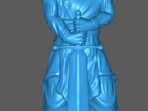 Mystic Gohan 3Dプリントモデル
