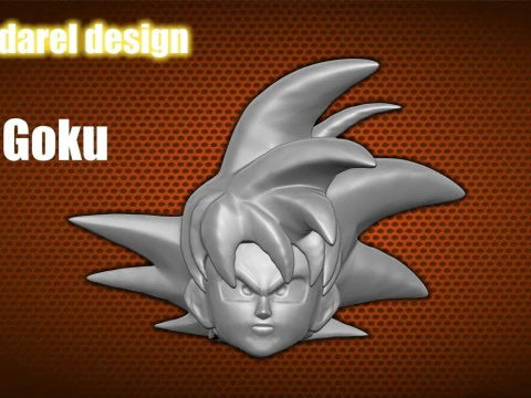Dragon Ball Z Goku 3D Print Model