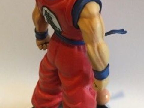Dragon Ball Z Goku 3D 打印模型