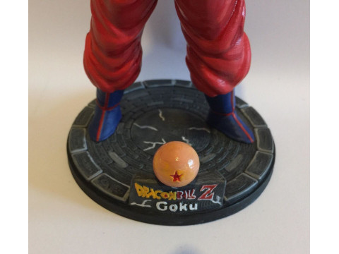 Dragon Ball Z Goku 3D 打印模型