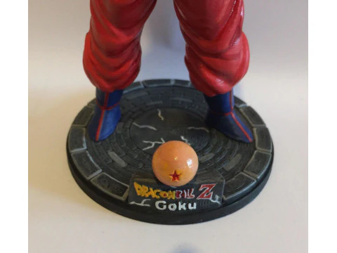 Dragon Ball Z Goku 3D Print Model