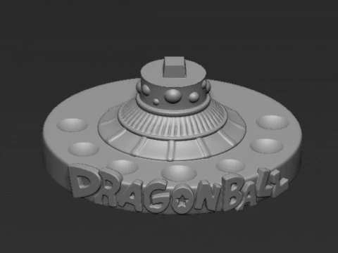 Kid Goku Bust 3D Print Model