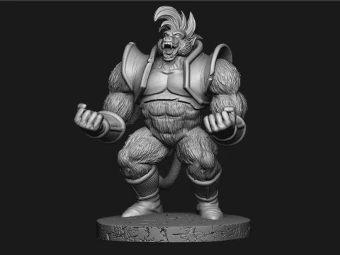 Oozaru Baby Dragon Ball 3D Print Model