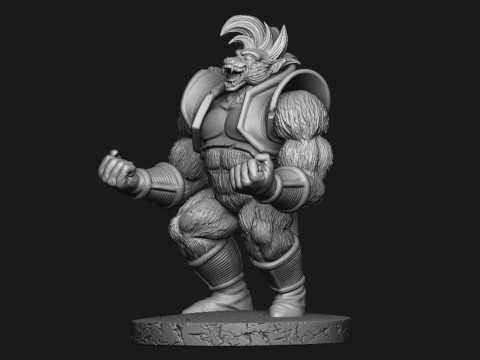 Oozaru Baby Dragon Ball Modèles 3D en vedette