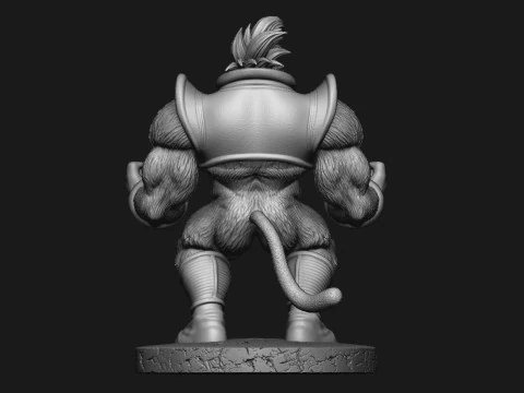 Oozaru Baby Dragon Ball 3D Print Model