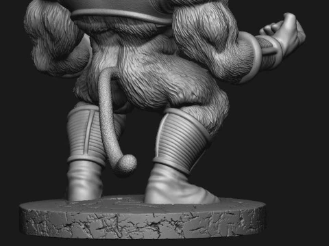 Oozaru Baby Dragon Ball 3D Print Model