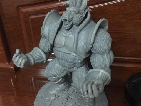 Oozaru Baby Dragon Ball Modèles 3D en vedette