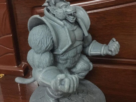 Oozaru Baby Dragon Ball Modèles 3D en vedette