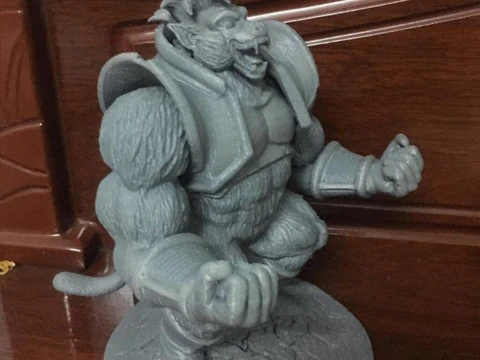 Oozaru Baby Dragon Ball 3D Print Model