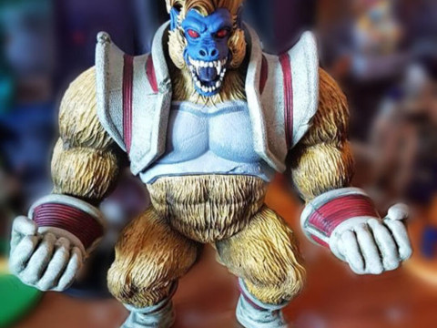 Oozaru Baby Dragon Ball Modèles 3D en vedette
