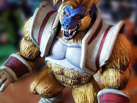 Oozaru Baby Dragon Ball Modèles 3D en vedette