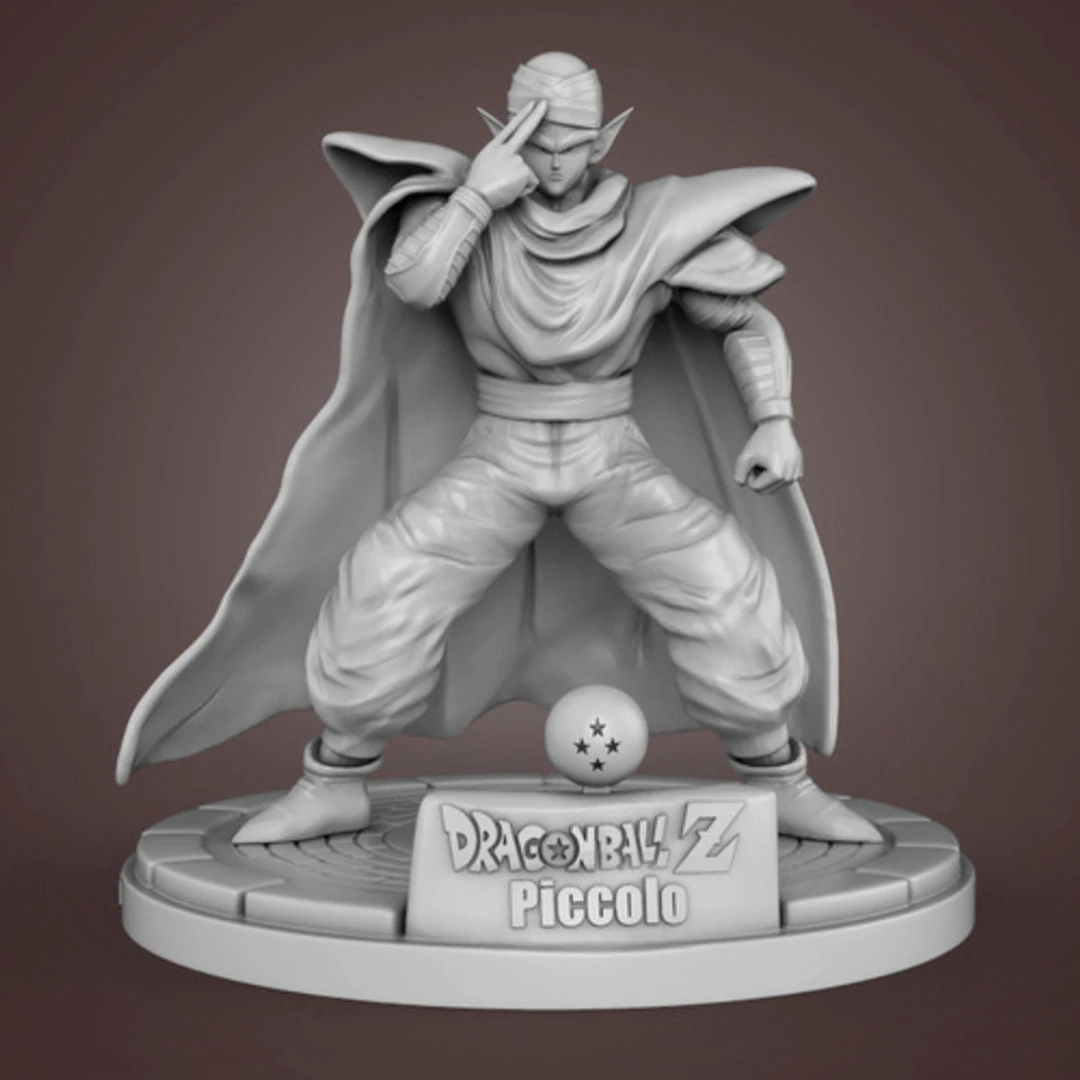 Piccolo - Dragon Ball Z 3D Print Model .c4d .max .obj .3ds .fbx .stl .blend