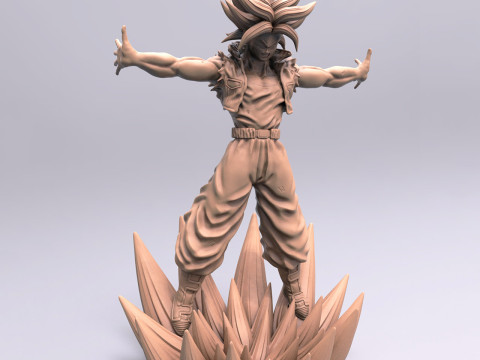 Trunks - Dragon Ball Z 3D printmodel
