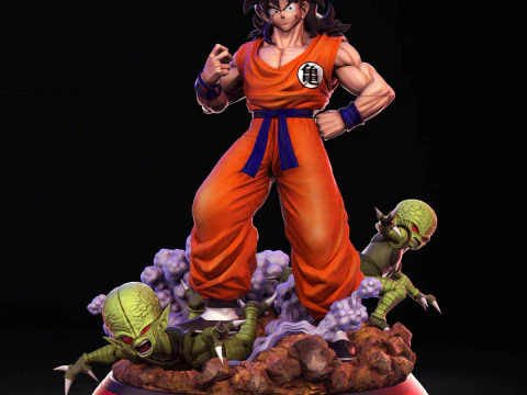 Dragon Ball Z Yamcha Modelo de Impressão 3D