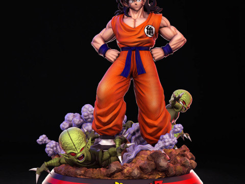 Yamcha Dragon Ball Z 3D Druckmodell