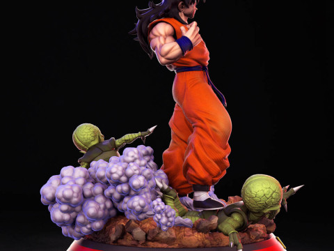 Yamcha Dragon Ball Z 3D Druckmodell
