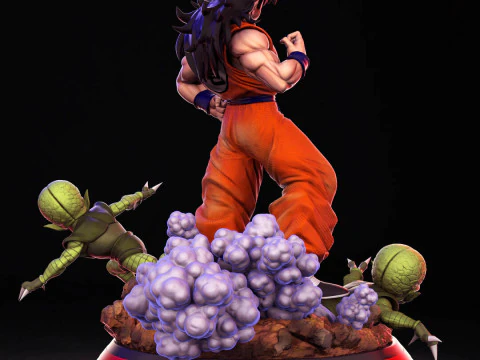 Yamcha Dragon Ball Z 3D Print Model