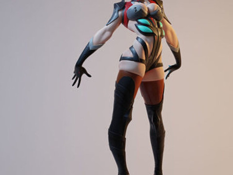 绫波丽 EVA 3D 打印模型