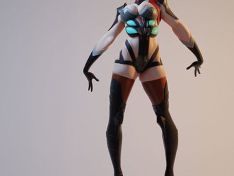 绫波丽 EVA 3D 打印模型