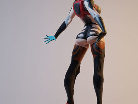 绫波丽 EVA 3D 打印模型